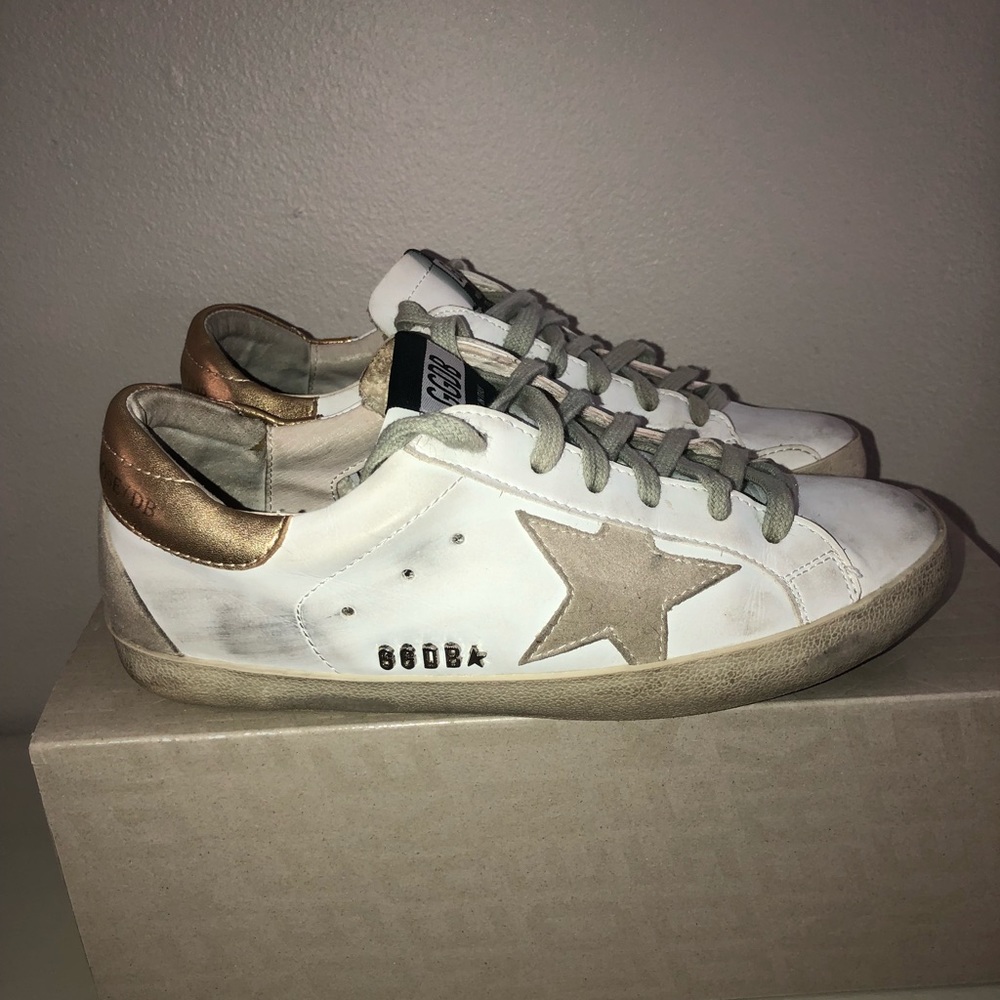 Size 7 (37) Golden Goose Super-Star Sneakers